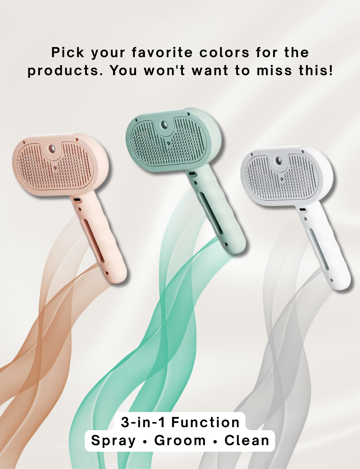 Deloria Pet Spa Brush